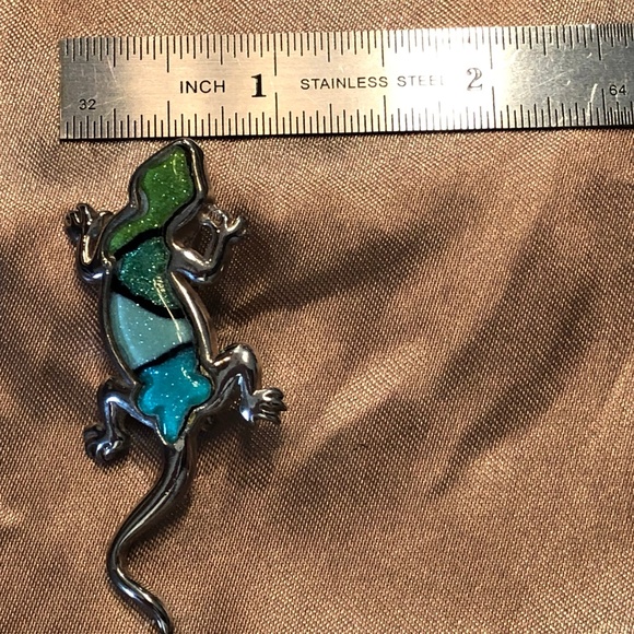 Lizard Pin/Pendant - Picture 3 of 5